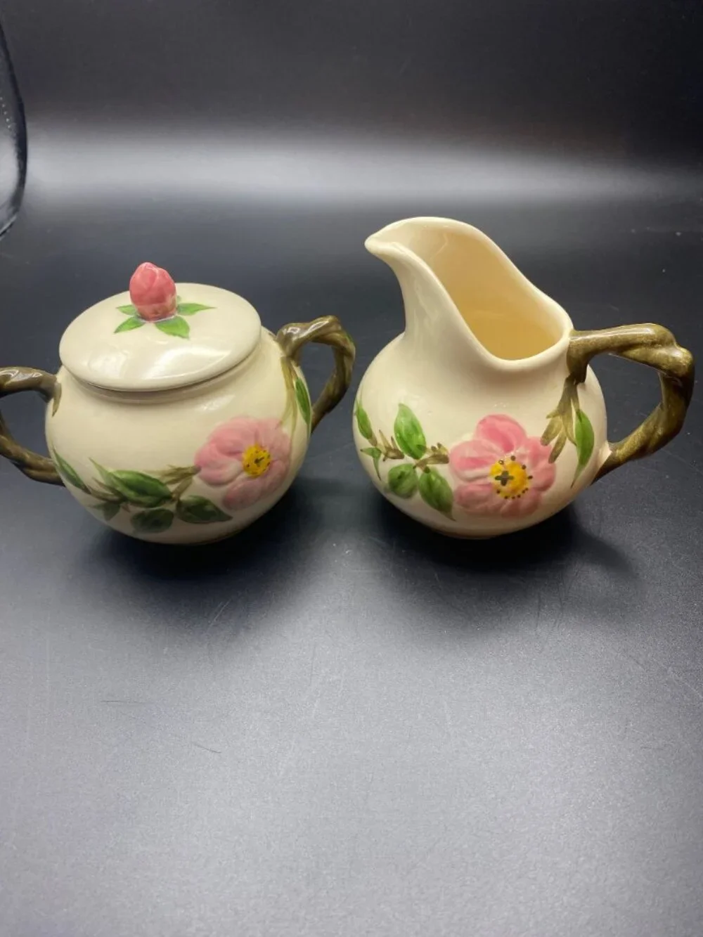 Franciscan Desert Rose Cream n Sugar